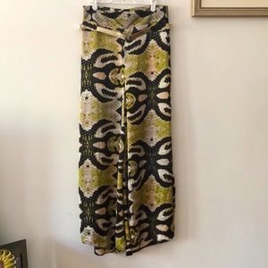 One Teaspoon wide-cut side-slit pants